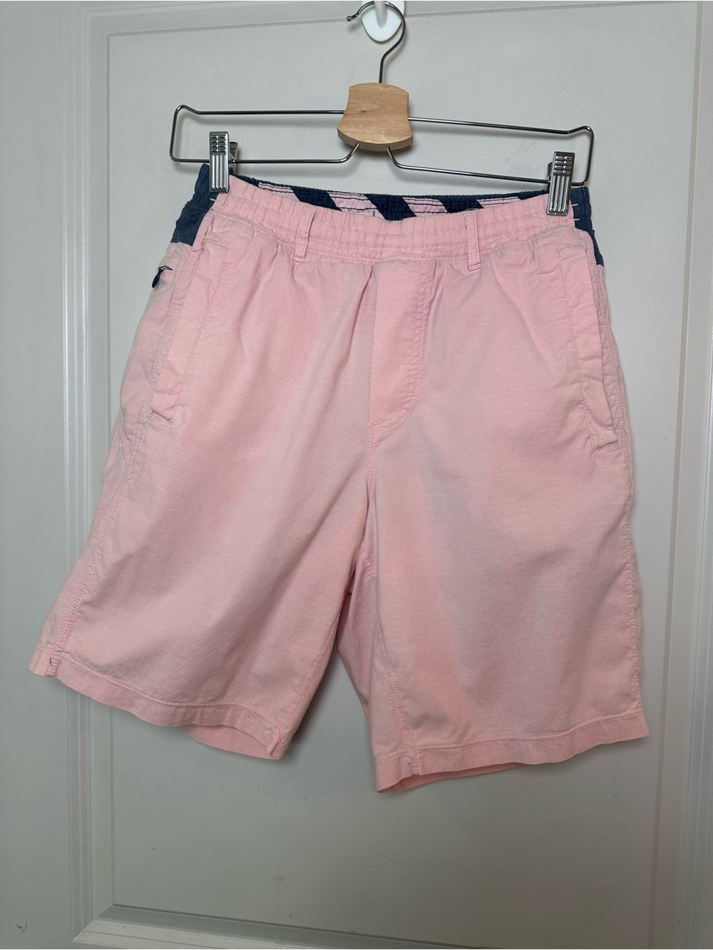 Birddogs Shorts Mens Medium Pink Lined  Zip Pockets Running Gym Logo, Large